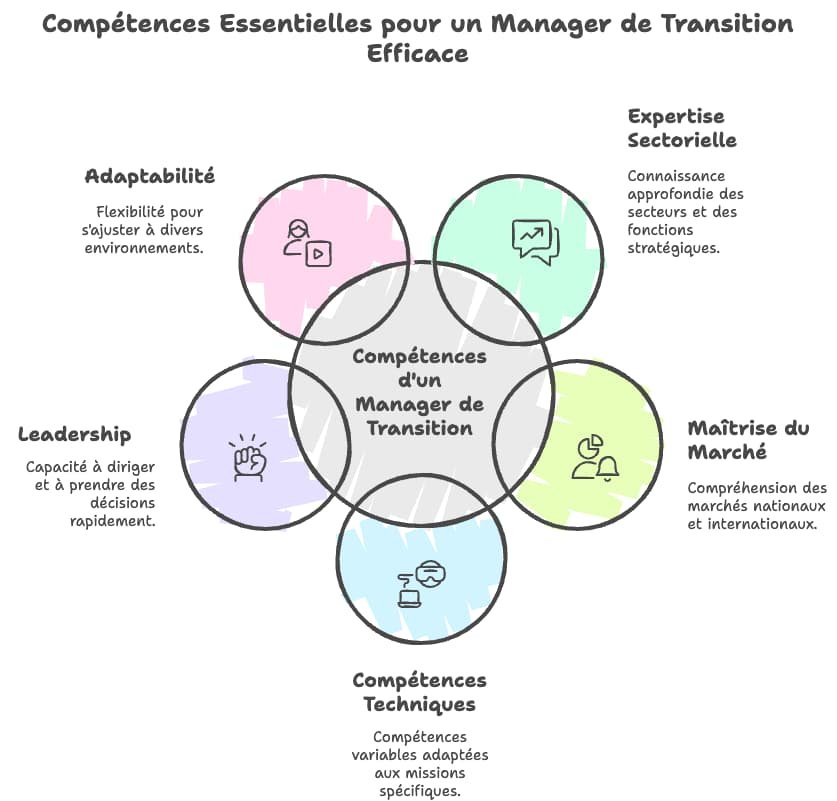 Les compétences d'un manager de transition