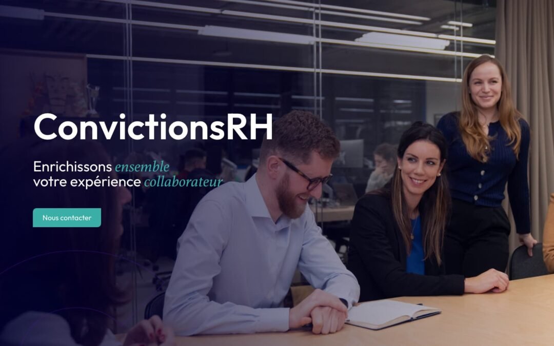 ConvictionsRH dévoile son nouveau site internet pour accompagner les entreprises dans leur transformation RH