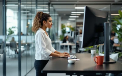 Bureau assis-debout en entreprise : enjeux RH et cadre légal