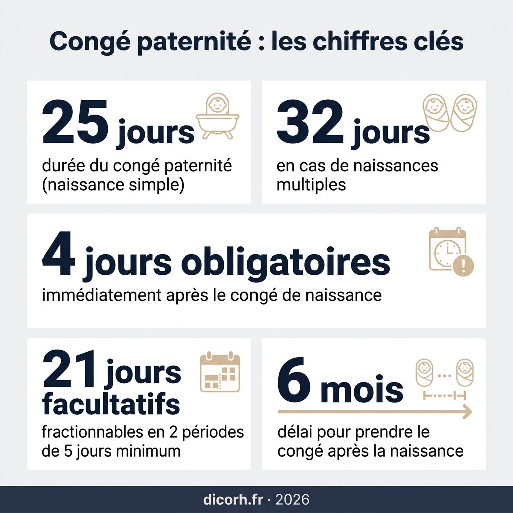 Cong Paternit Dur e Indemnisation Et R forme 2021 2026 