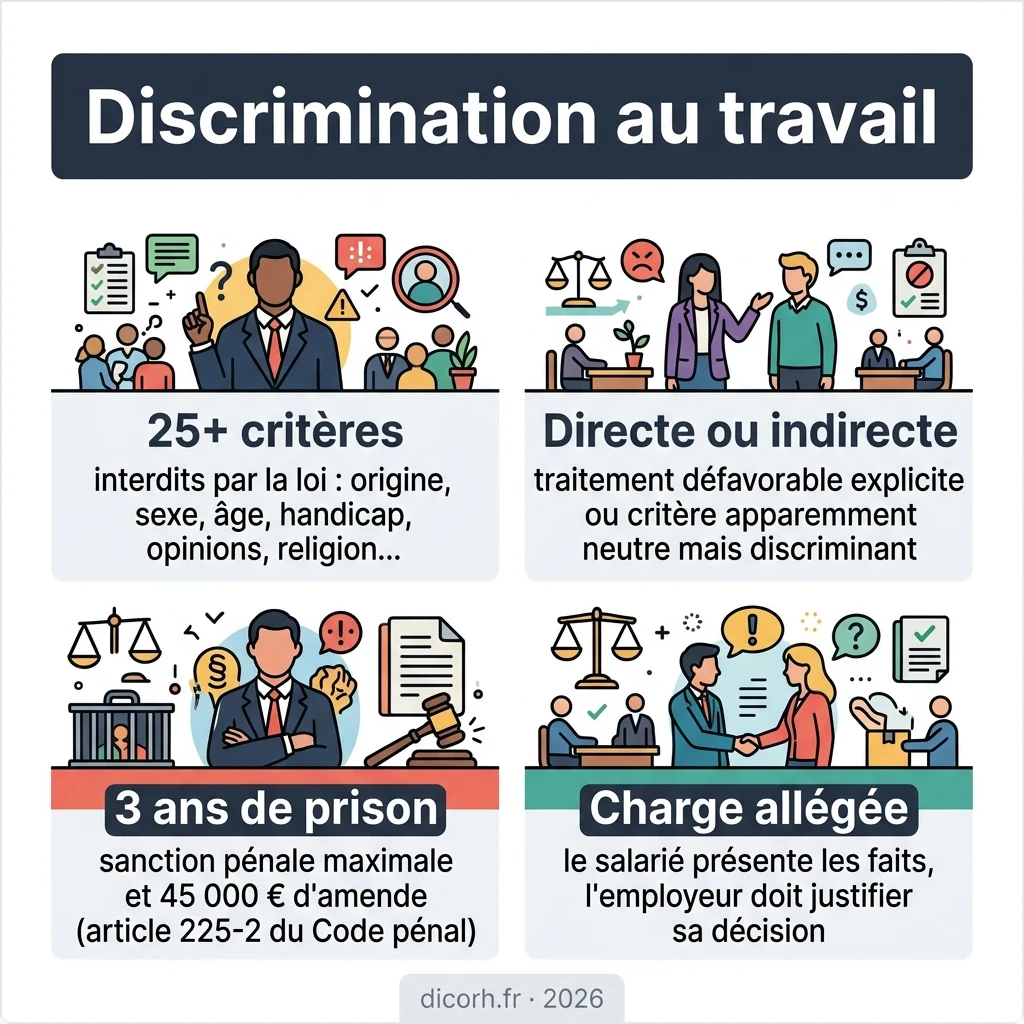 infographie discrimination au travail infographie discrimination au travail