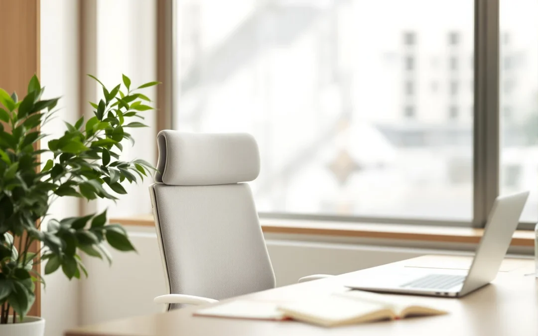 Bureau lumineux, ambiance QVCT